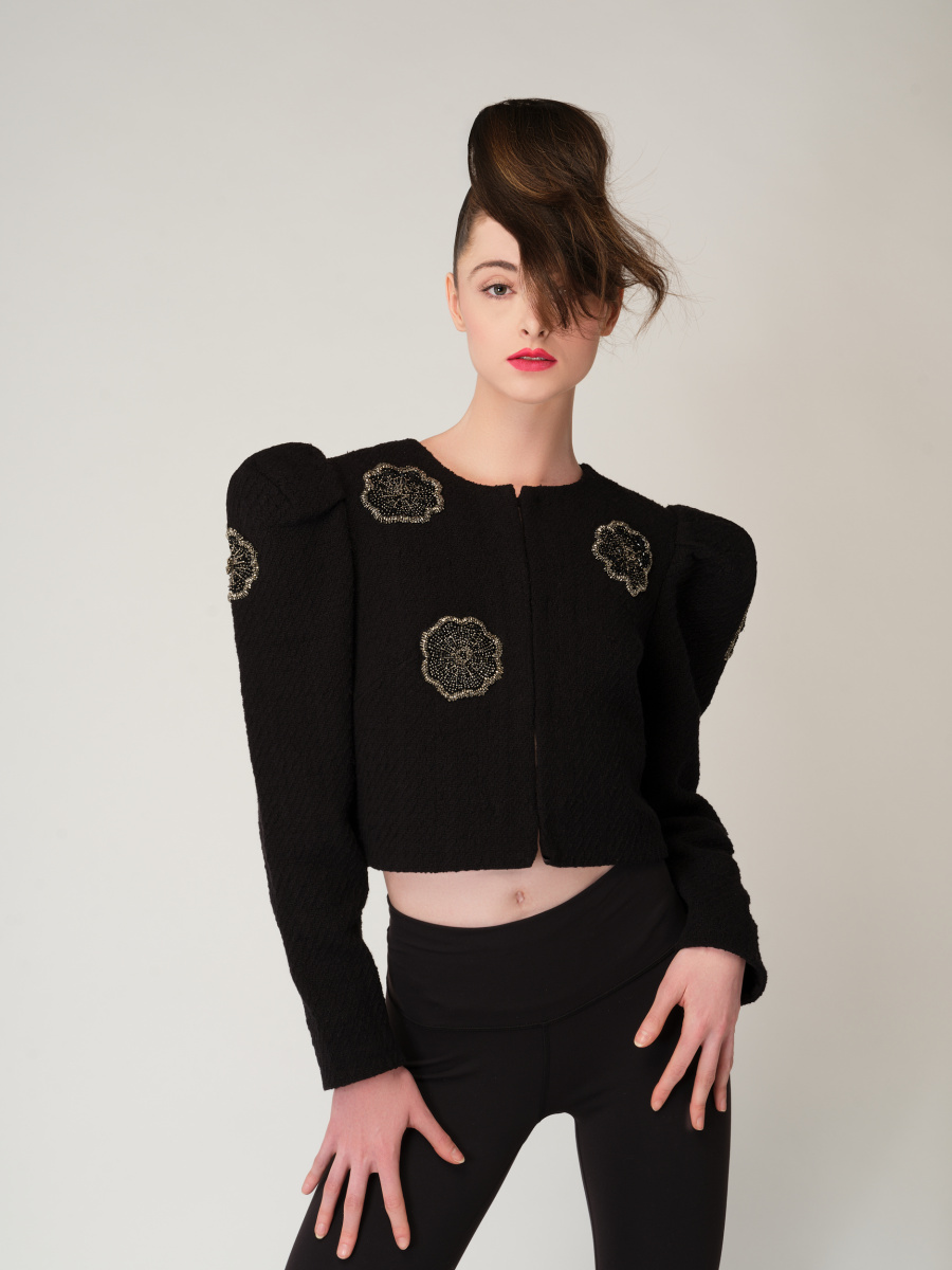 Portrait de Lou Depechy, mannequin, réalisé par Marwan Moussa,