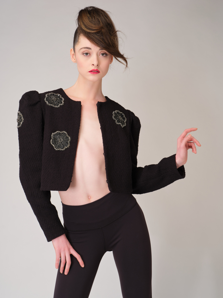 Portrait de Lou Depechy, mannequin, réalisé par Marwan Moussa,