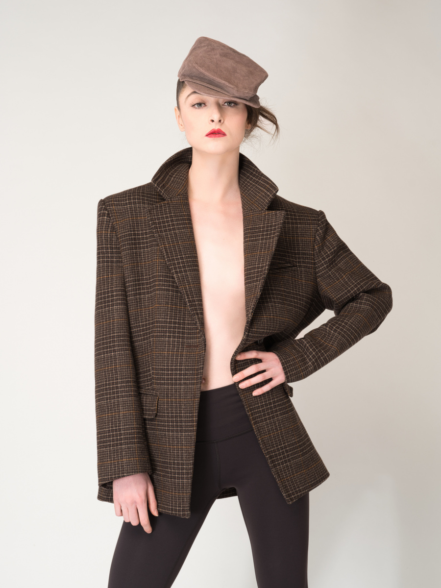 Portrait de Lou Depechy, mannequin, réalisé par Marwan Moussa,